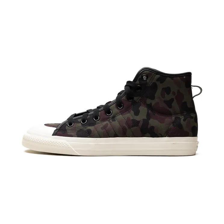 Adidas Nizza Hi RF “Olive Strata Camo” (HQ8536)