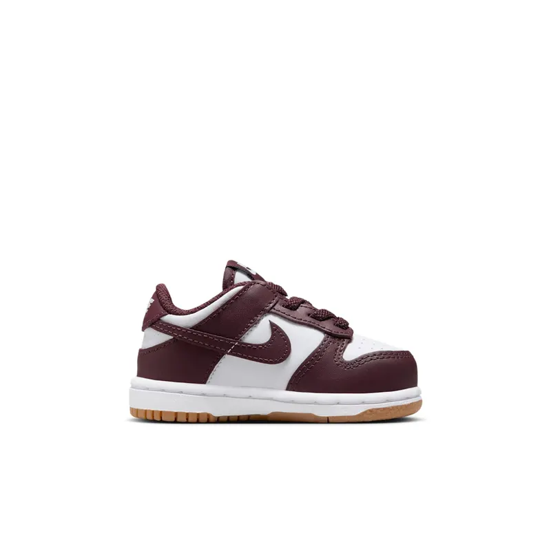 Nike Dunk Low White Gum Light Brown Burgundy Crush (HJ9285-100)