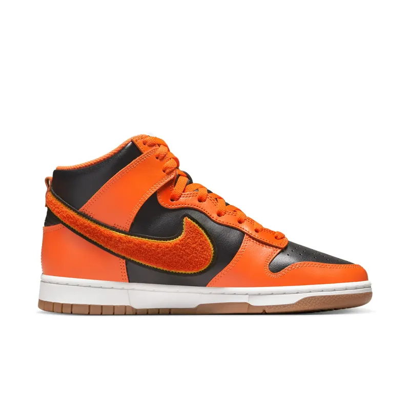 Nike Dunk High “Chenille – Safety Orange” (DR8805-002)