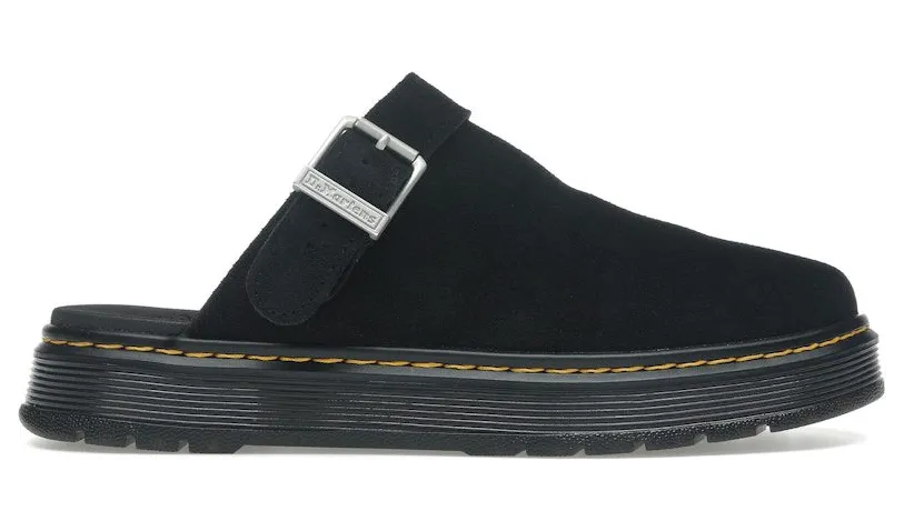 Dr. Martens Brookline Suede Mule Black Bronx Suede (40666001)