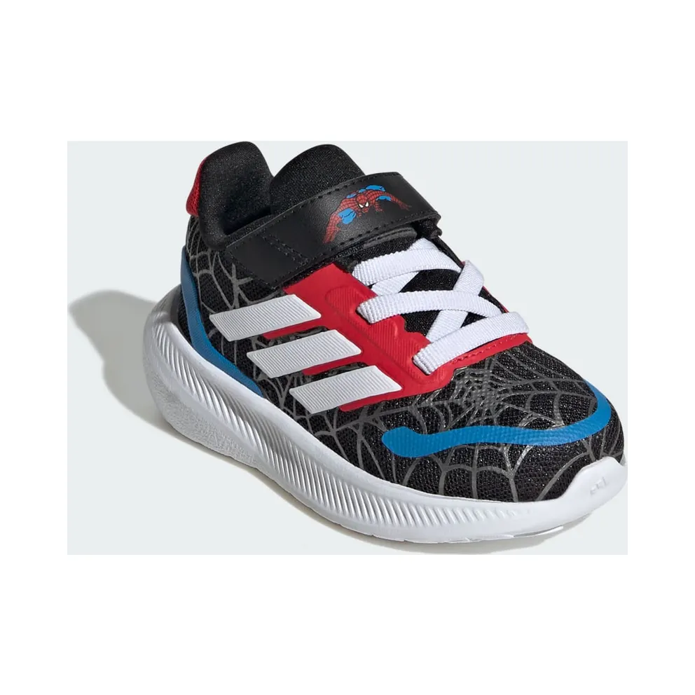 Adidas adidas Marvel Spider-man Runfalcon Kids Core Black / Cloud White / Pure Ruby (JR5661)