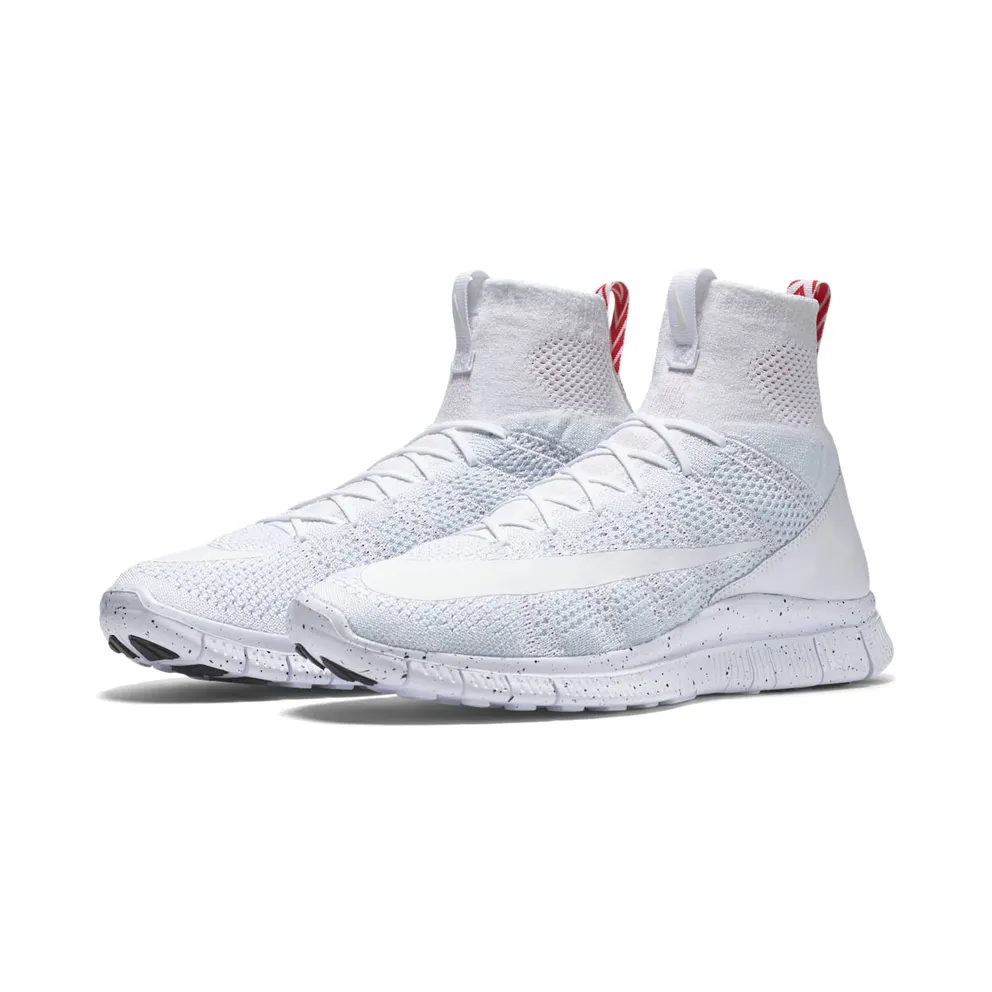 Nike Superfly Mercurial White University Red (805554-100)