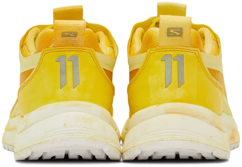 11 by Boris Bidjan Saberi Yellow Salomon Edition Bamba 2 Low Sneakers (11xS 191)