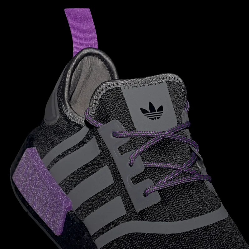 Adidas NMD_R1 Core Black / Grey Five / Active Purple (GW5664)
