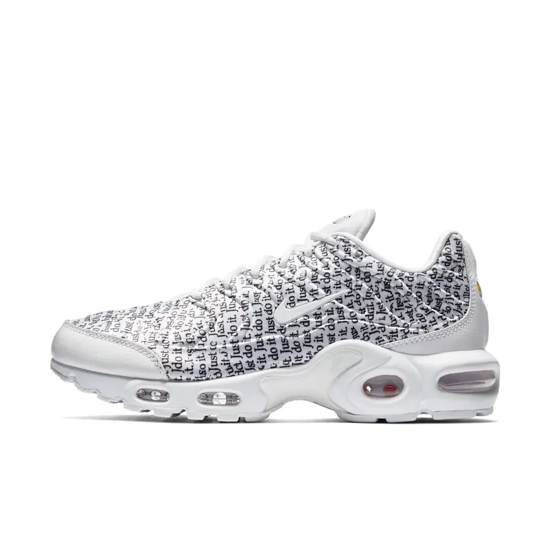 Nike Air Max Plus Just Do It Pack White (W) White/White-White-Black (862201-103)