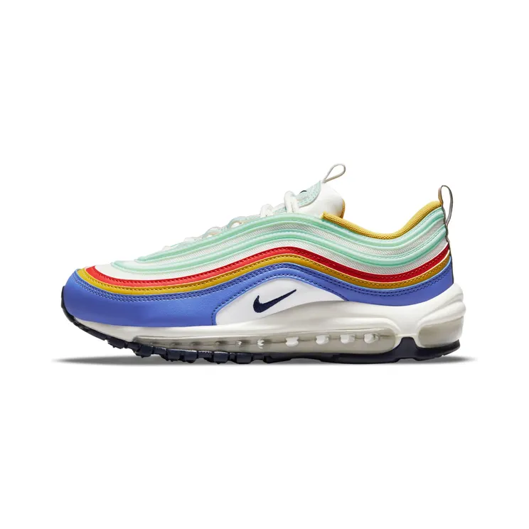 Nike Air Max 97 Sapphire Pistachio Frost Obsidian (W) (DH5724-100)