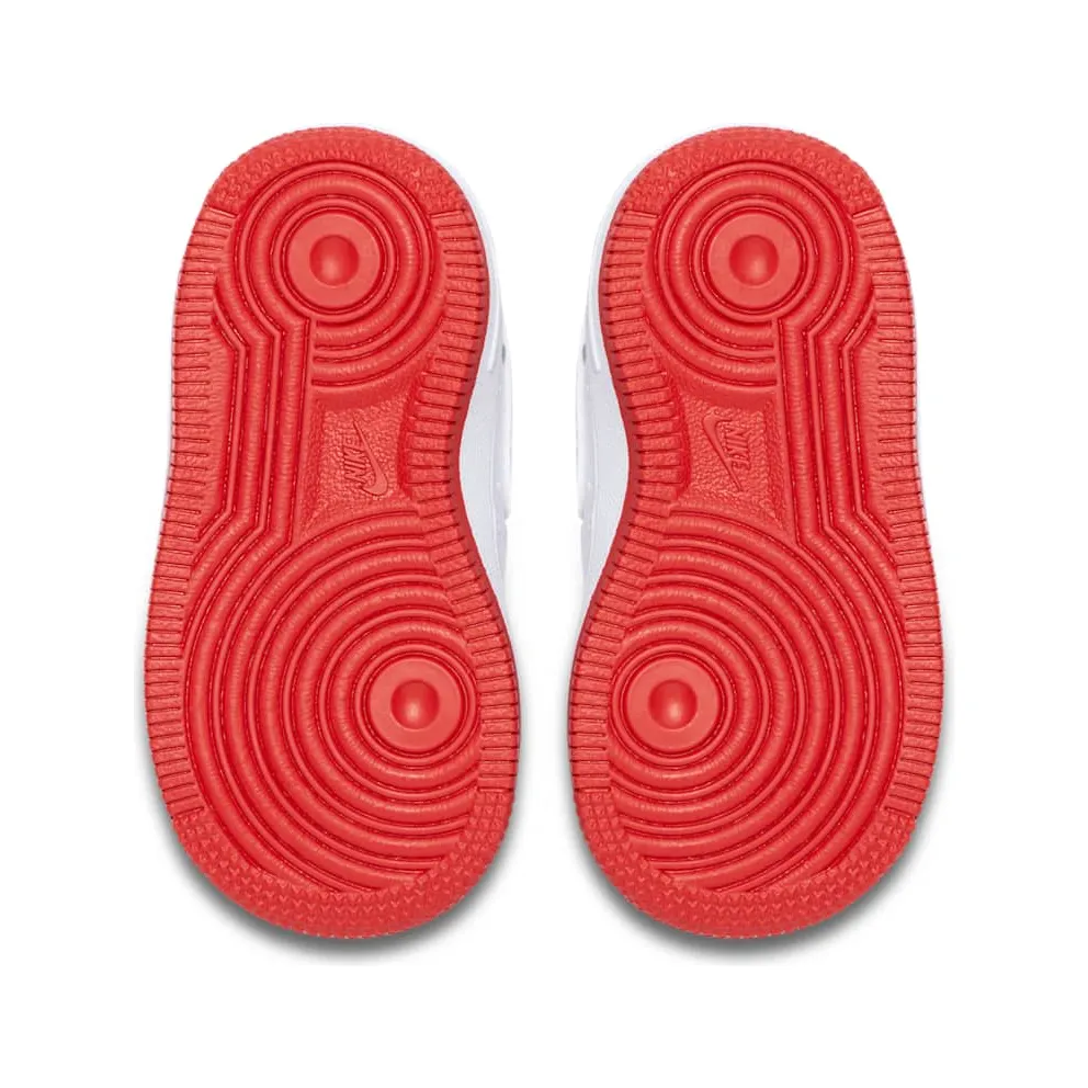 Nike Air Force 1 Low White University Red (TD) White/University Red (CU0815-101)
