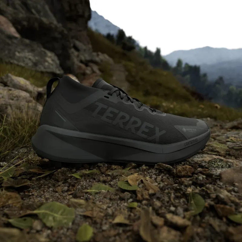 adidas Terrex Agravic GTX Trail Running Core Black Core Black Grey Six (JR5240)