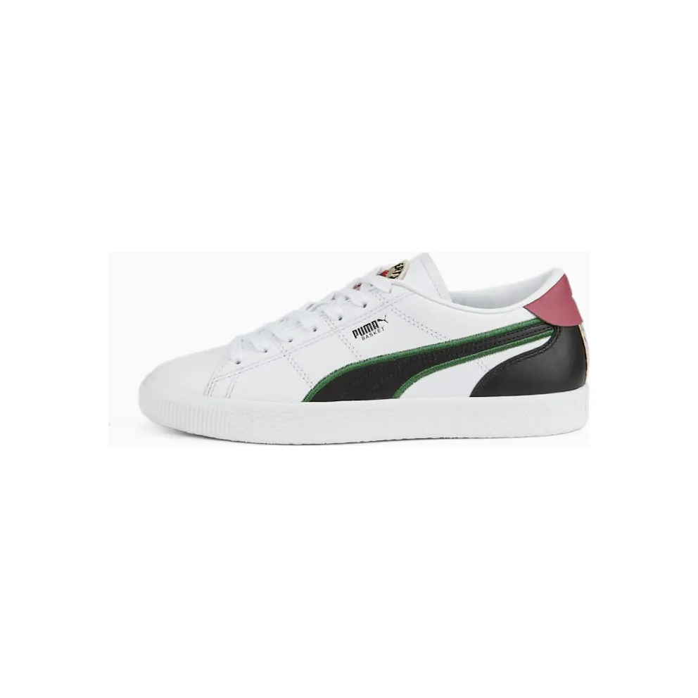 Puma x LIBERTY Basket VTG White/Black (384114-01)