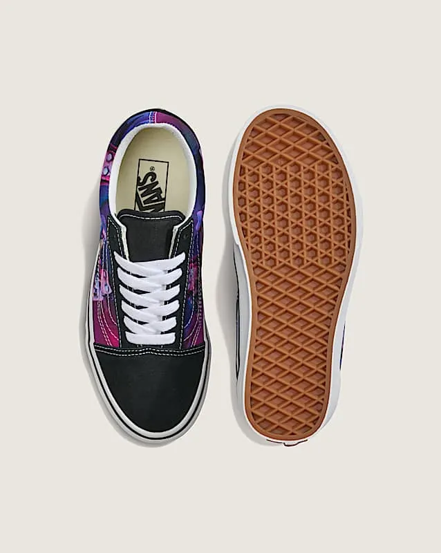 Vans Old Skool KPop Demon Hunters Black Purple (VN000ECUB5P)