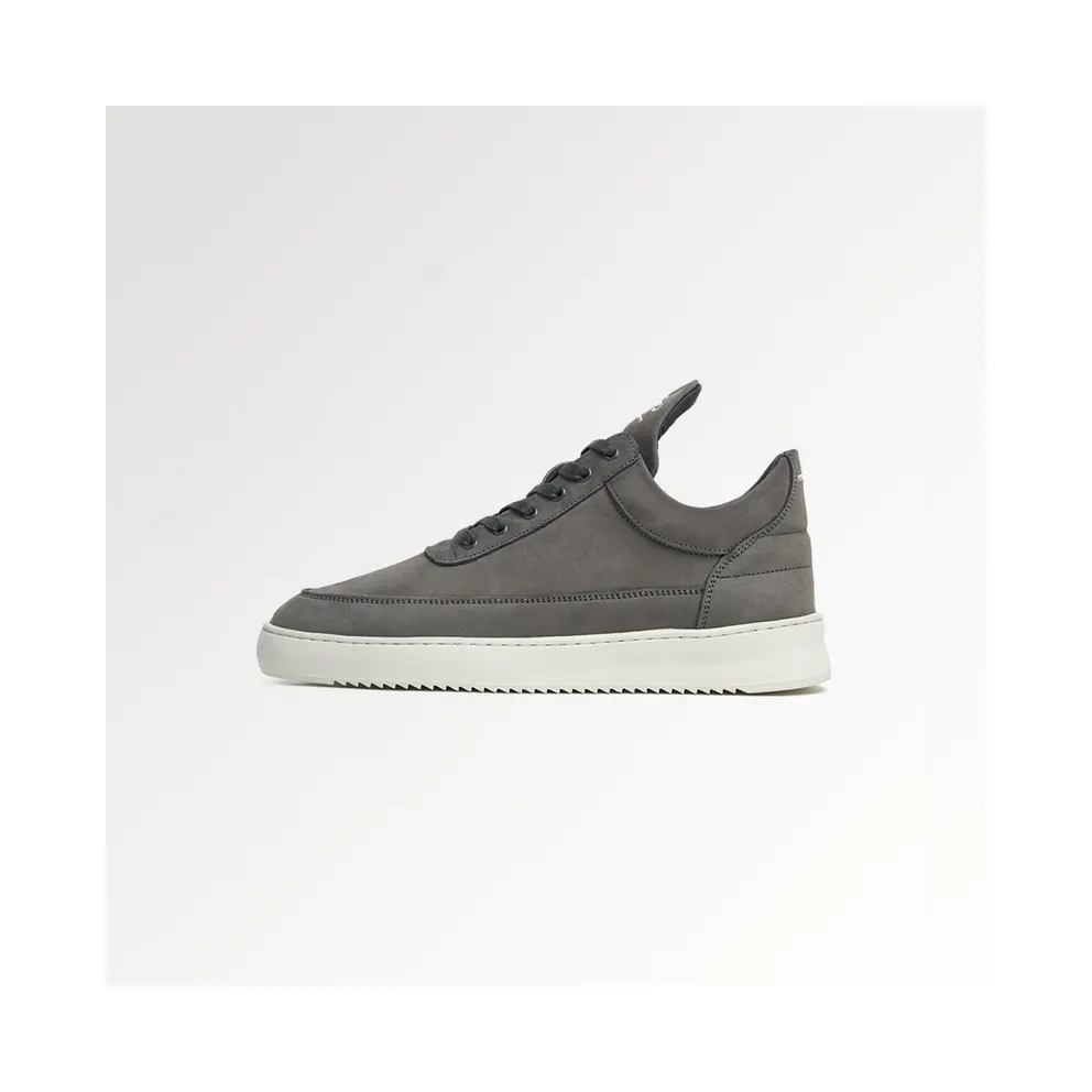 Filling Pieces Low Top Ripple Nubuck Dark Grey