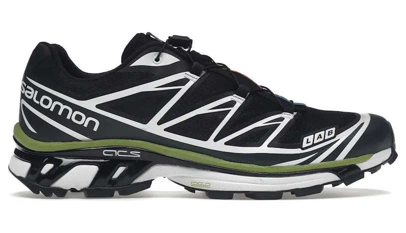 Salomon XT-6 Black Green Lime (L41751600)