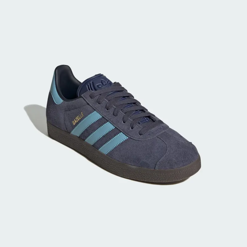 adidas Gazelle Shadow Navy / Clear Blue / Gum (IG4988)