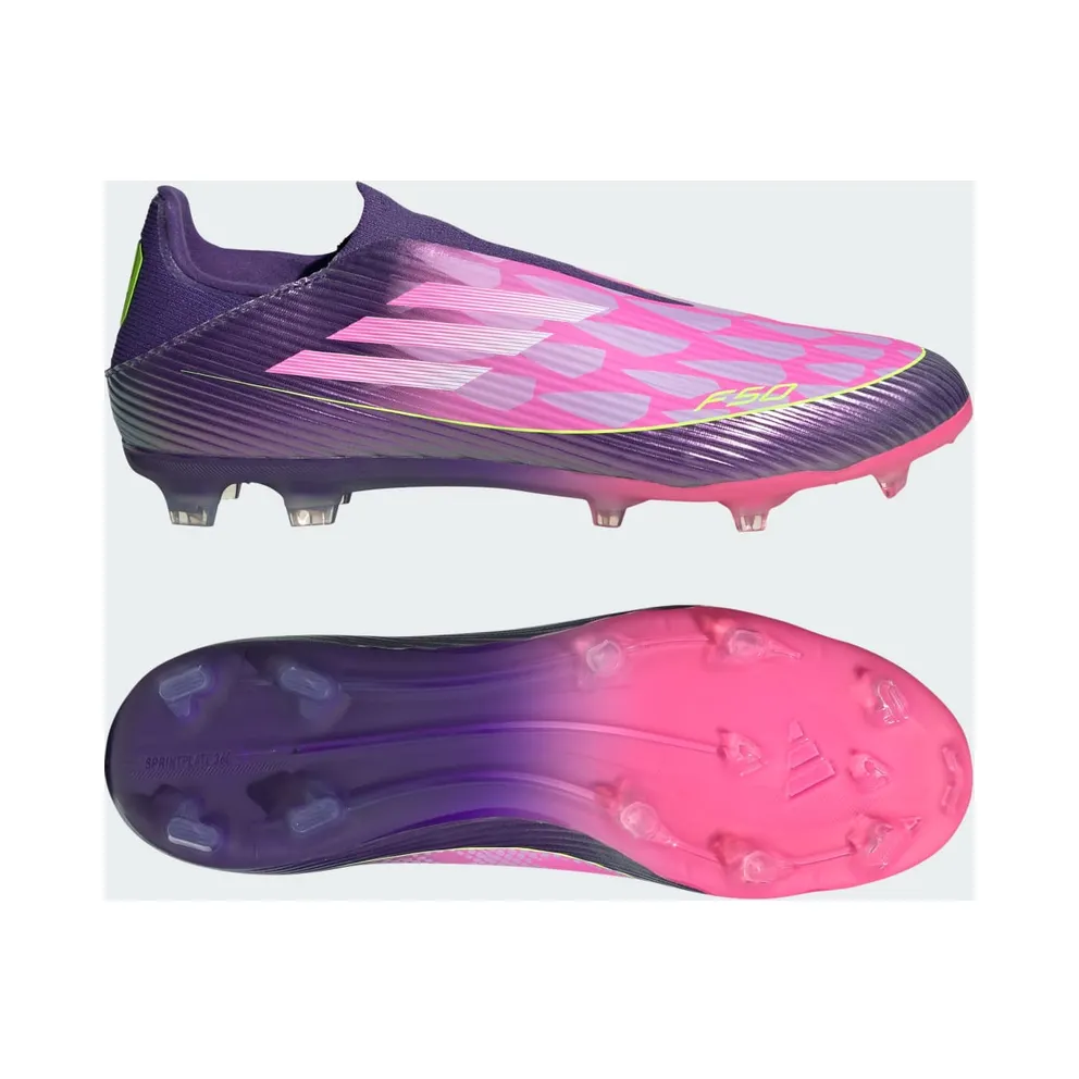 adidas F50 League Laceless FG/MG Lamine Yamal (JQ9730)