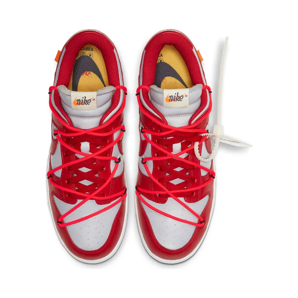 Nike x Off White Dunk Low ‘University Red’ (2019) (CT0856-600)