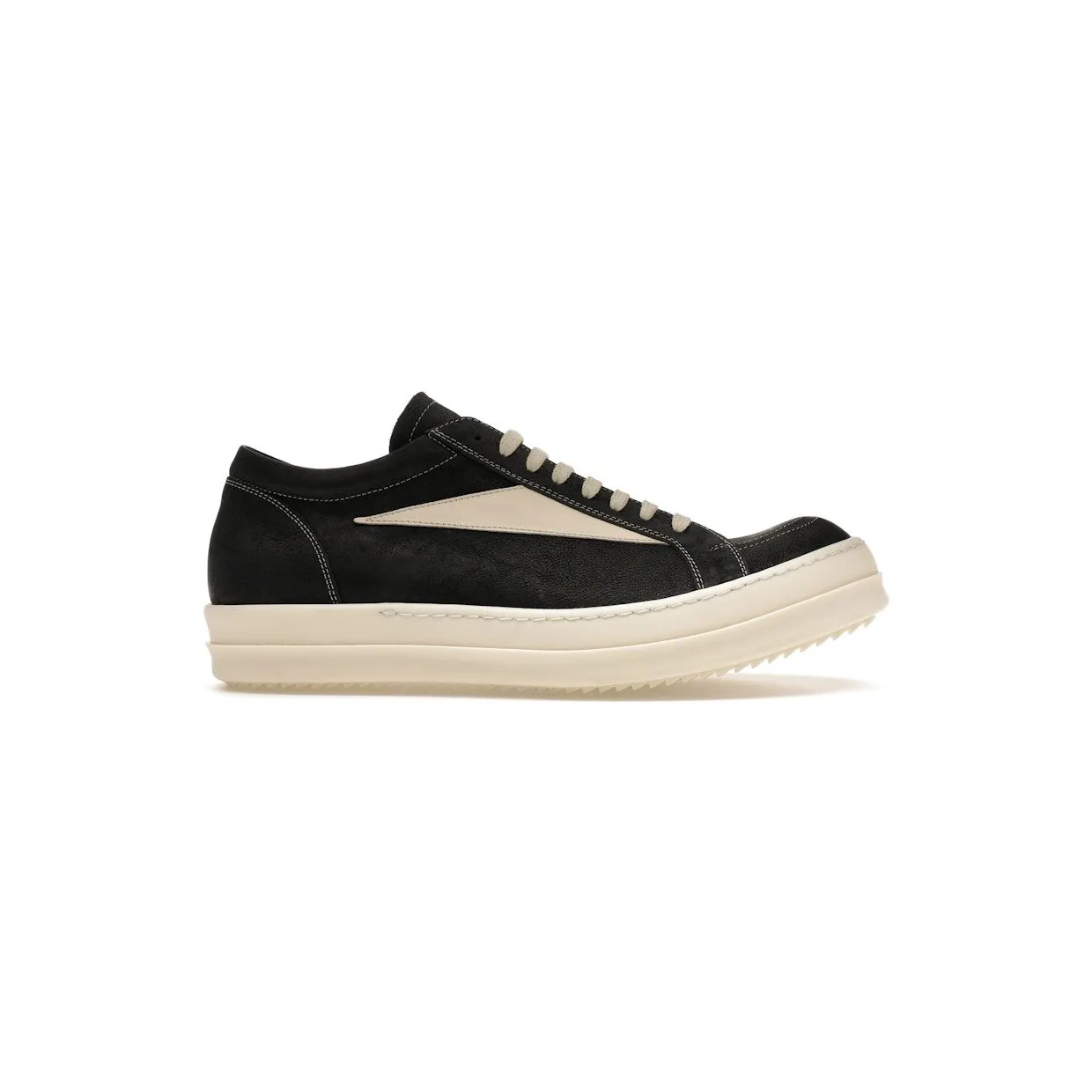 Rick Owens Vintage Sneaks Black Milk (RU01D3897LCOLVS-911)