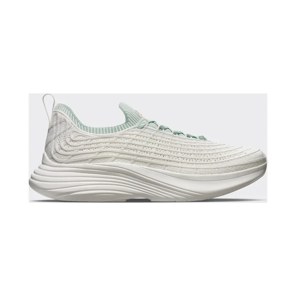 APL TechLoom Zipline “Ivory/Matcha/Ribbed” (Women)