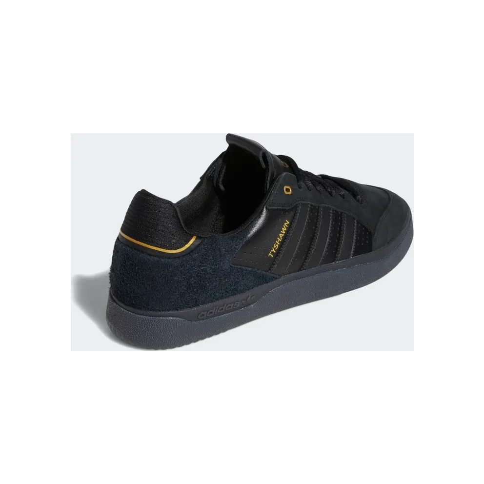 adidas Tyshawn Low Core Black / Core Black / Gold Metallic (GY6957)