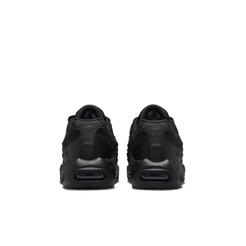 Nike Air Max 95 Recraft GS “Black / Black / Anthracite / Black” (HQ6364-001)