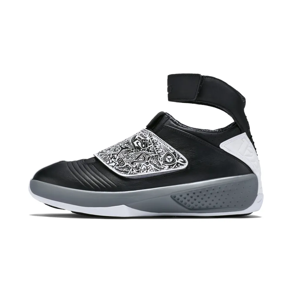 Jordan 20 Retro Playoff Black/White-Cool Grey (310455-003)