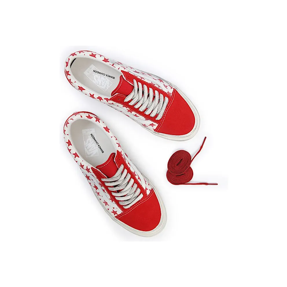 Vans Vault OG Old Skool LX White Chandon Red White (VN0A4BVFY52)