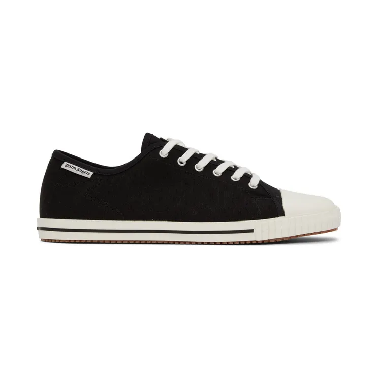 Palm Angels Black Square Vulcanized Sneakers (PMIA073S22FAB0011001)