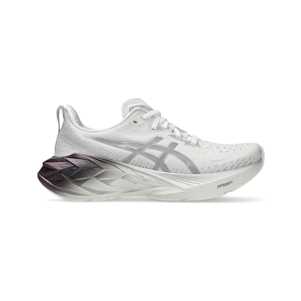 ASICS Novablast 4 Platinum Real White Pure Silver (1012B722-100)