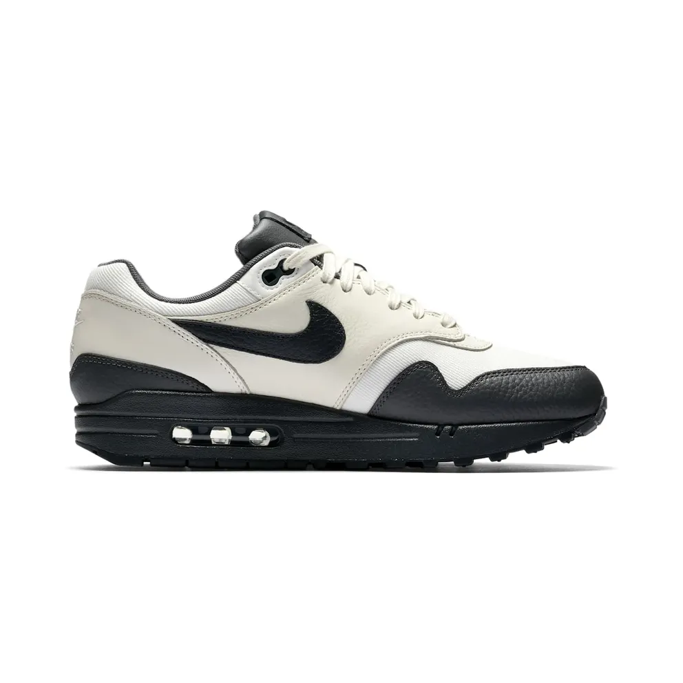 Nike Air Max 1 Premium PRM Sail/Dark Obsidian-Dark Grey (875844-100)