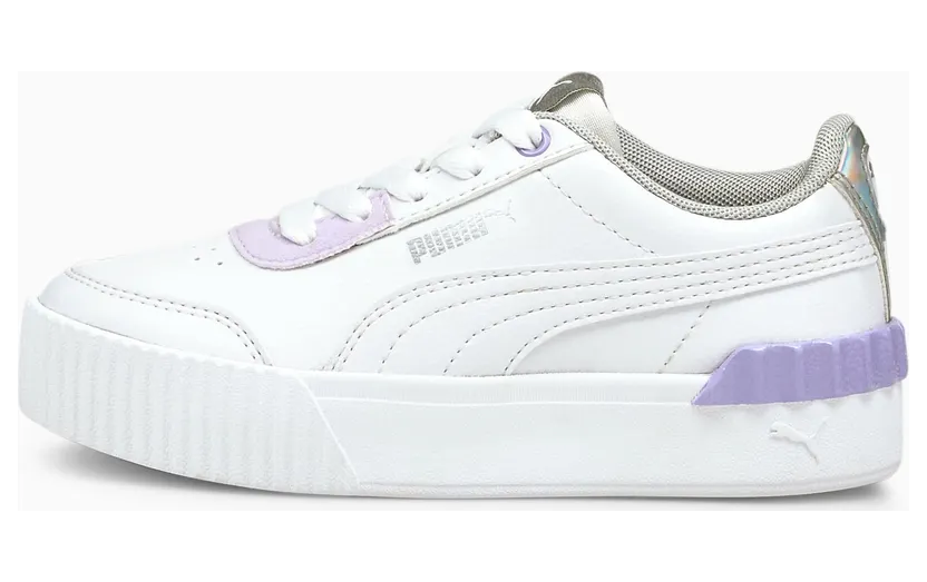 Puma Carina Lift Shine Kinder Weiß (380553-01)