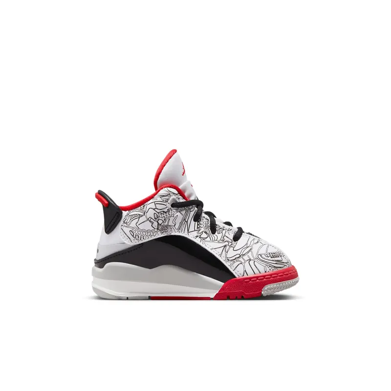 Jordan Dub Zero White Black Neutral Grey True Red (DV1358-160)