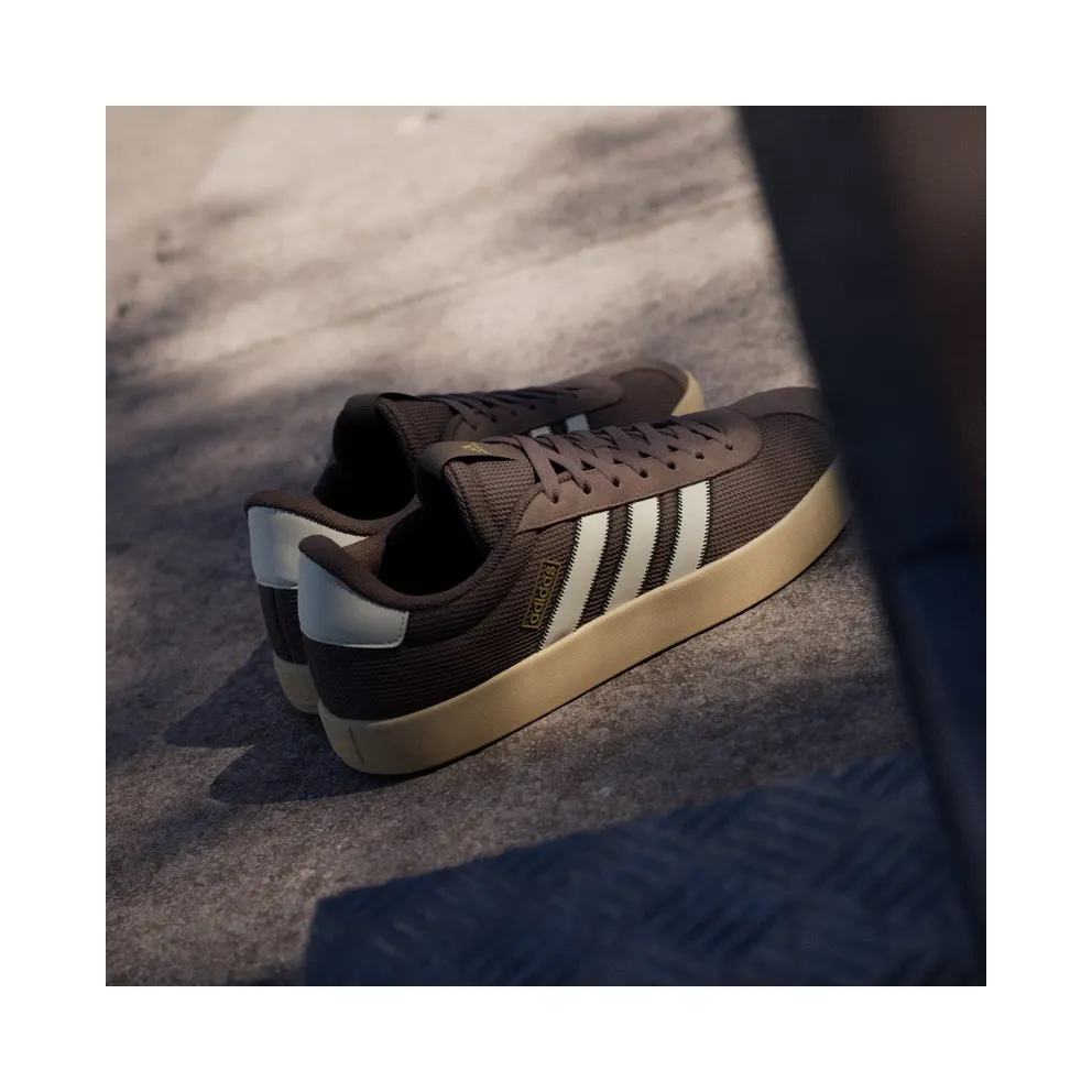 Adidas VL COURT 3.0 Shoes Earth Strata / Crystal Linen / Magic Beige (KI2128)