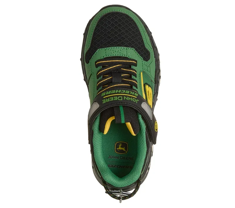 Skechers John Deere: Mega-Flex Lite – Dozer-Brights Sneaker Grey/Black