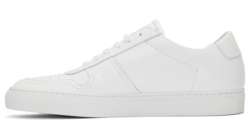 Common Projects White BBall Low Sneakers (ARTICLE 2155) (3)