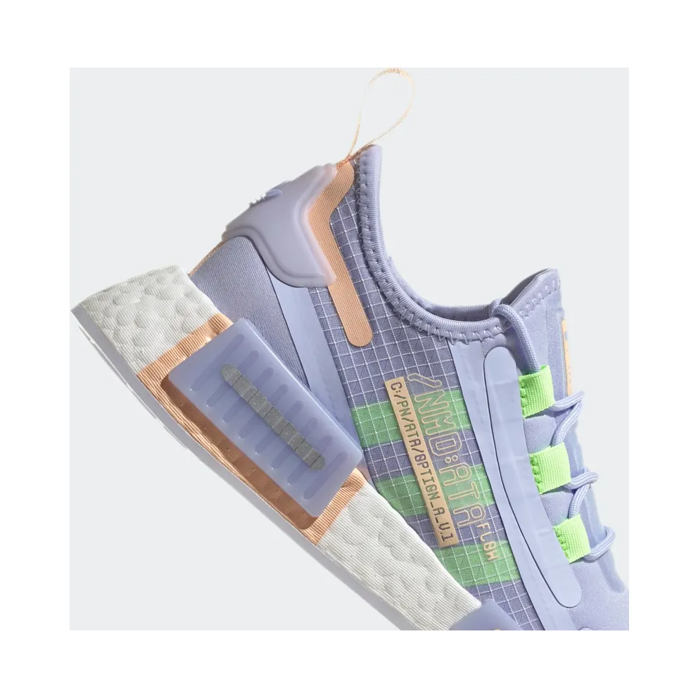 adidas NMD_R1 SPECTOO J Violet Tone / Signal Green / Acid Orange (H01461)