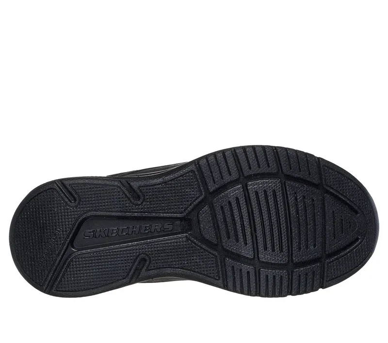 Skechers Microspec Advance Sneaker Black/Silver