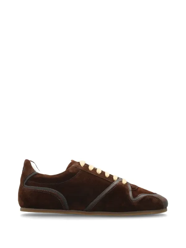 Moschino Sneakers mit Kontrasteinsätzen – Braun (MB15021G0OGFC)
