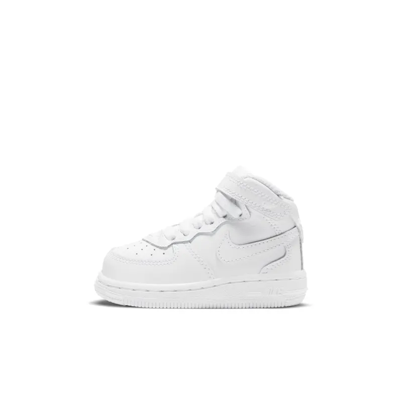 Nike Air Force 1 Mid White (TD) White (314197-113)