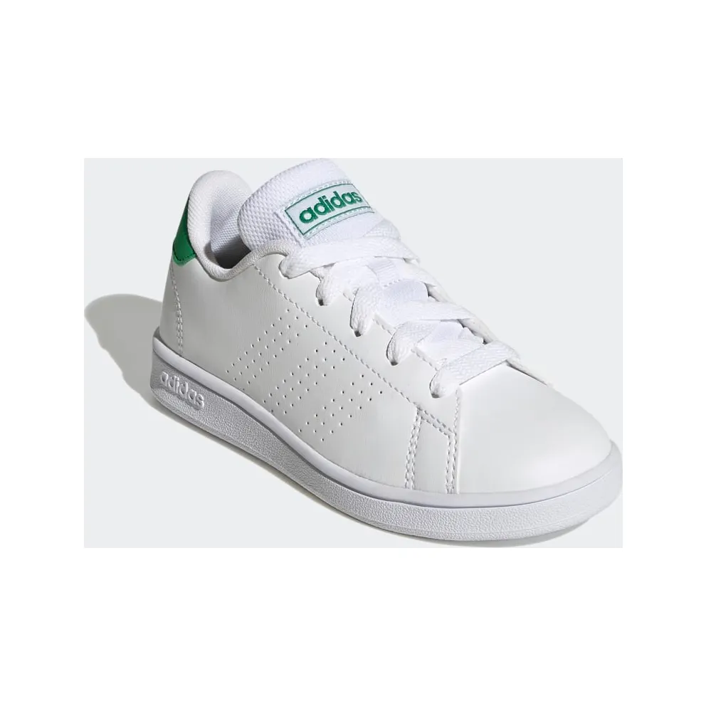 Adidas Advantage Lifestyle Court Lace Cloud White / Green / Core Black (GY6995)