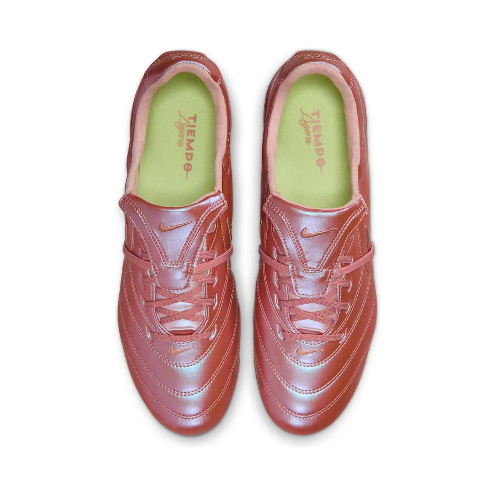 Nike Tiempo Ligera Pro FG LE “Metallic Red Bronze Rose Gold” (IO9607-960)