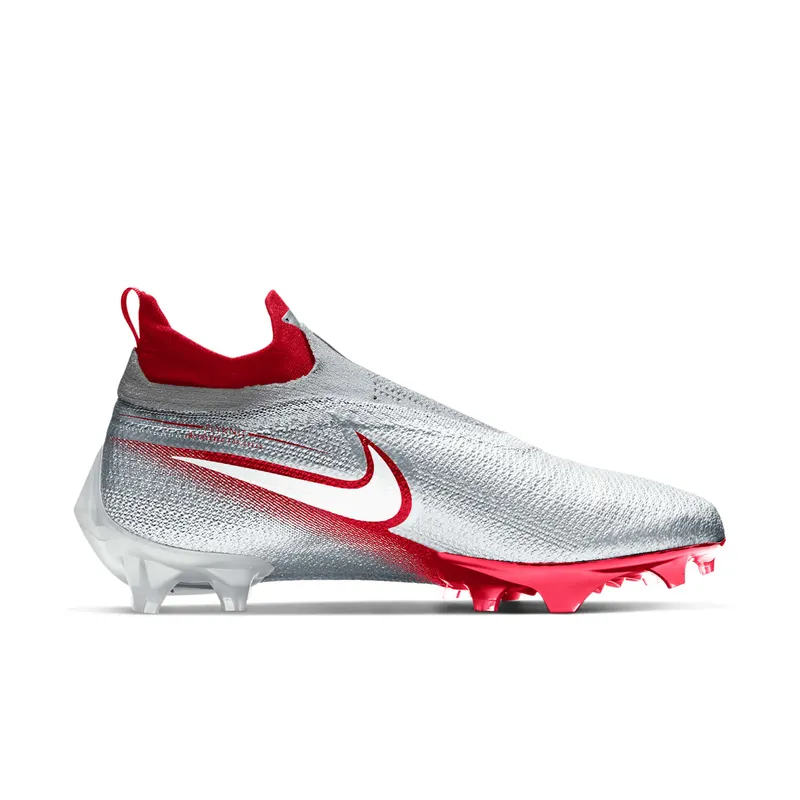Nike Vapor Edge Elite 360 Flyknit Metallic Platinum Metallic Platinum/Wolf Grey/University Red (AO8276-008)