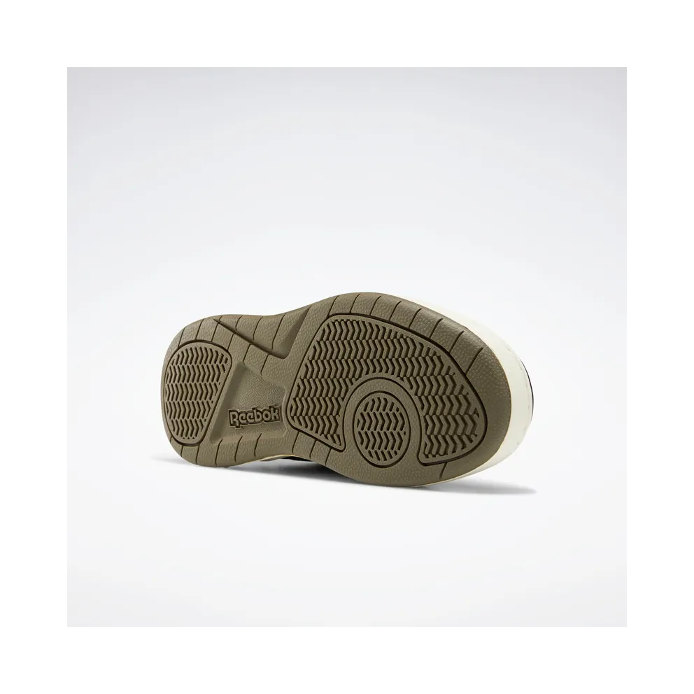 Reebok BB4500 Court Shoes Black / Army Green / Chalk