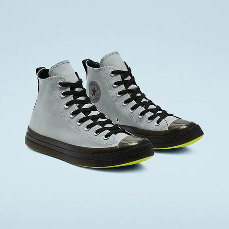 Converse Chuck Taylor All-Star CX Hi Hi-Vis Ash Stone Ash Stone/Black-Lemon Venom (169603C)