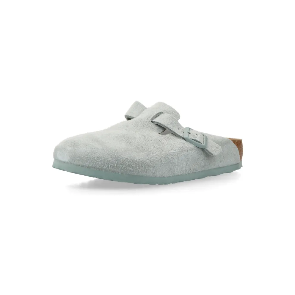 Birkenstock Boston Suede Leather (pure sage) – 1029212