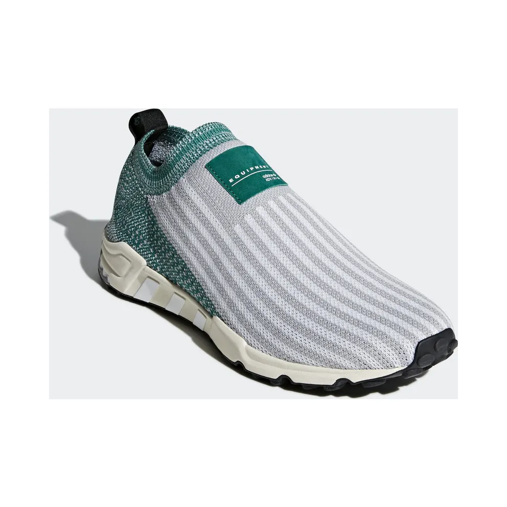 adidas EQT Support Sock Grey Two Sub Green Grey Two/Cloud White/Sub Green (AQ1032)