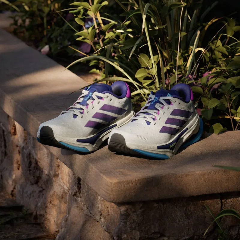 adidas Supernova Prima 2 White Purple Semi Blue Burst (JR0736)