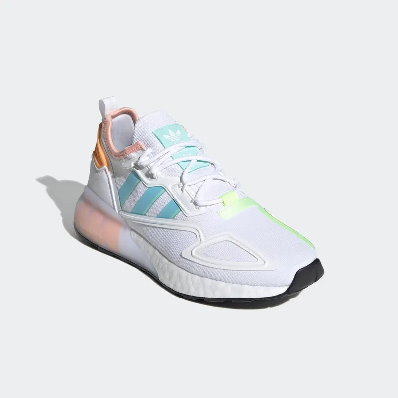 adidas ZX 2K Boost Core White / Hazy Sky / Glow Pink (H06578)