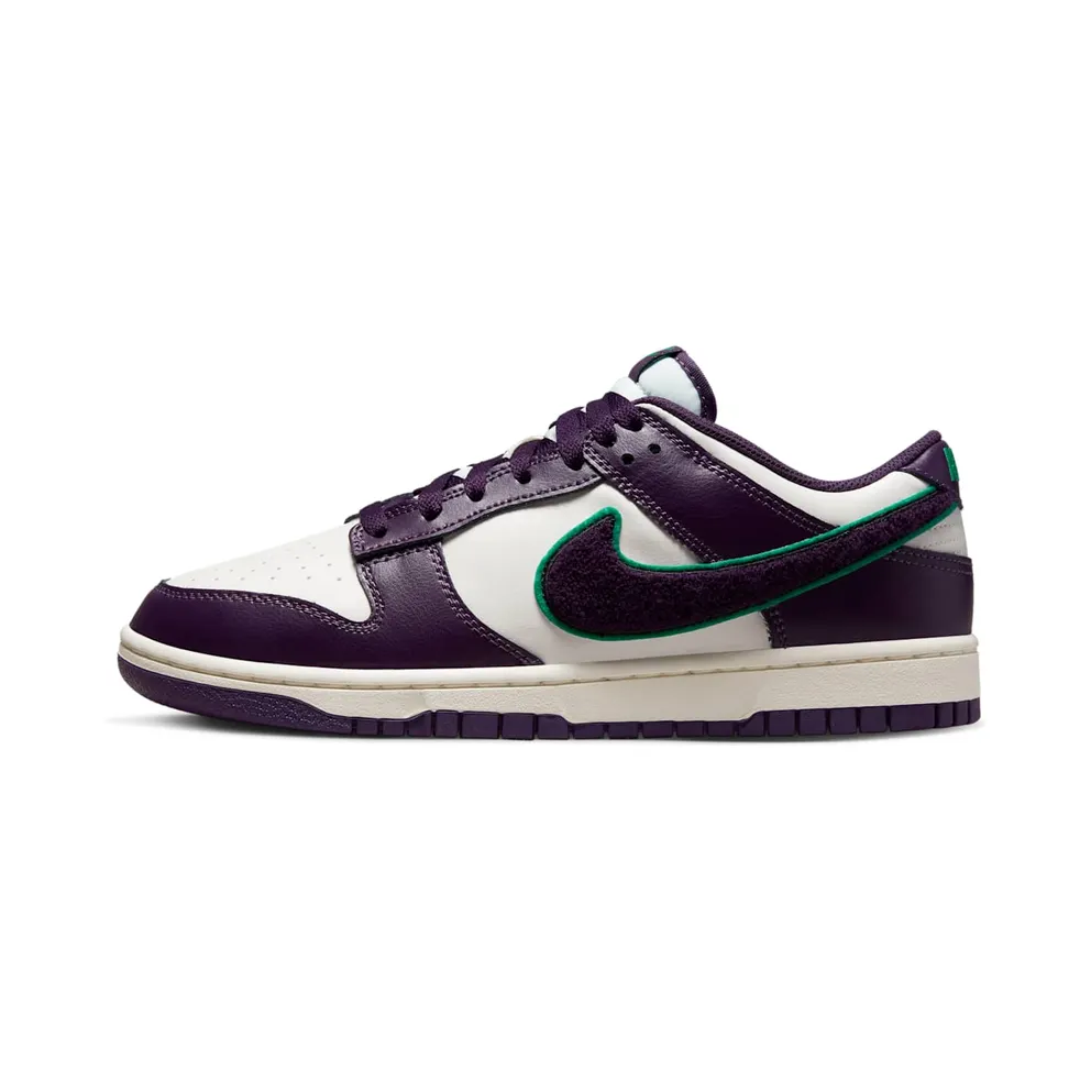 Nike Dunk Low “Chenille Swoosh – Grand Purple” (DQ7683-100)