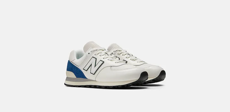 New Balance 574 White Royal Blue (U574UI2)