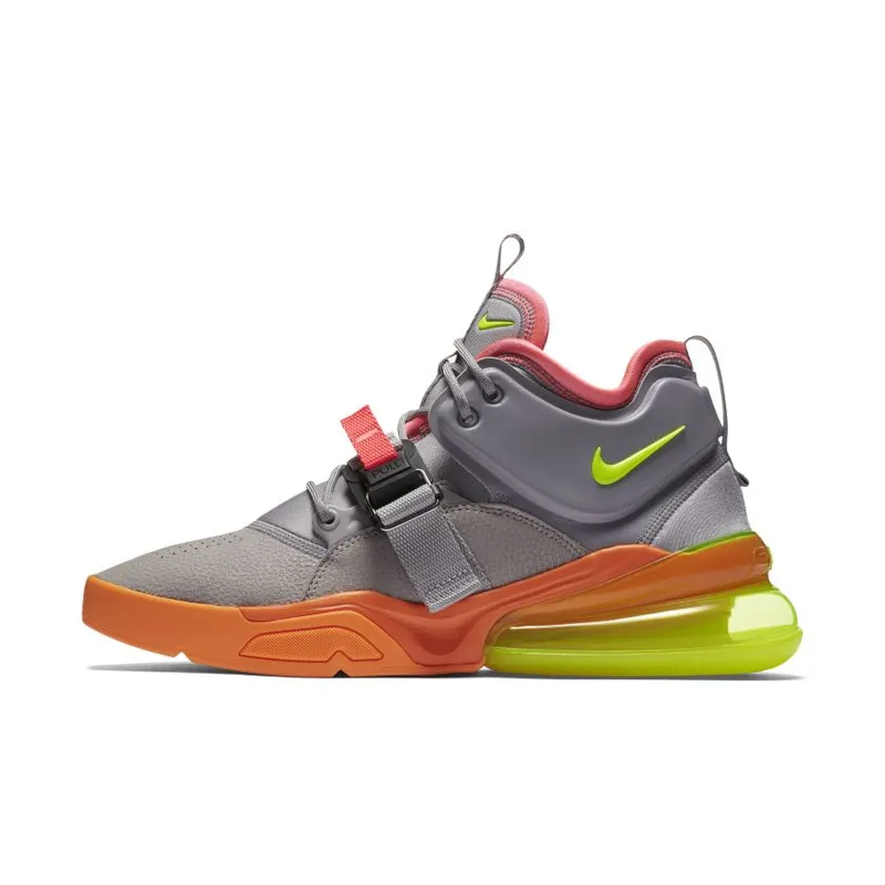 Nike Air Force 270 Sherbert Atmosphere Grey/Total Orange-Hot Punch-Volt (AH6772-007)