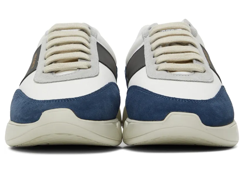 Axel Arigato White & Blue Genesis Vintage Sneakers (27574) (2)